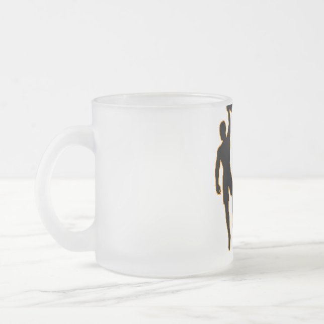 Caneca De Café Vidro Jateado Climbers coffee mug (Esquerda)