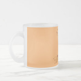 Caneca De Café Vidro Jateado Coffee Mug