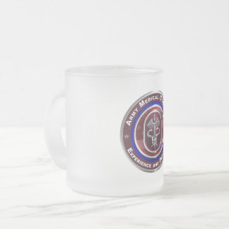 Caneca De Café Vidro Jateado Comando do Exército