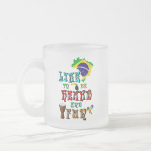 Caneca De Café Vidro Jateado Como Ser Ouvido E Divertido