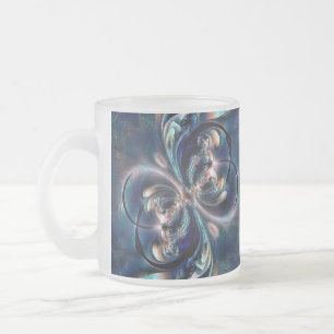 Caneca De Café Vidro Jateado Conceito