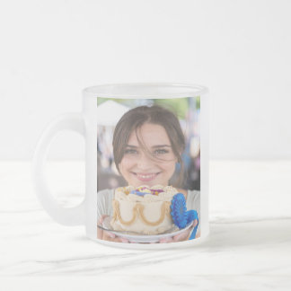 Caneca De Café Vidro Jateado Concurso de Culinária da Feira Personalizar Foto