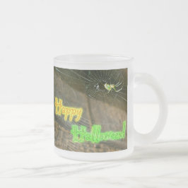Caneca De Café Vidro Jateado Conjunto de Variedades de Vidro de Aranha Hallowee