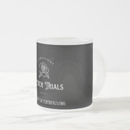 Caneca De Café Vidro Jateado Connecticut Witals Julgam Mug