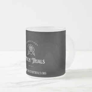 Caneca De Café Vidro Jateado Connecticut Witals Julgam Mug