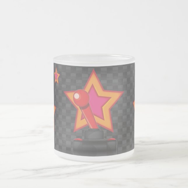 Caneca De Café Vidro Jateado Controle analógico (Centro)