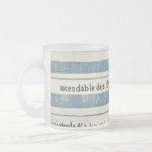 Copo de Vidro com Detalhes do Oceano