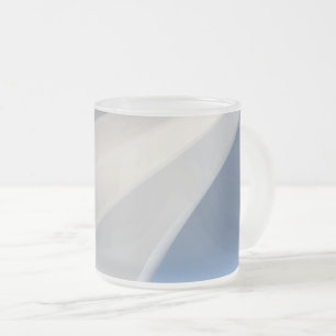 Caneca De Café Vidro Jateado Cores de pedras