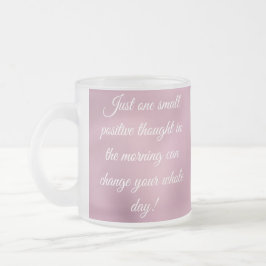 CANECA DE CAFÉ VIDRO JATEADO COTAS MOTIVATIVAS CAFÉ MUG