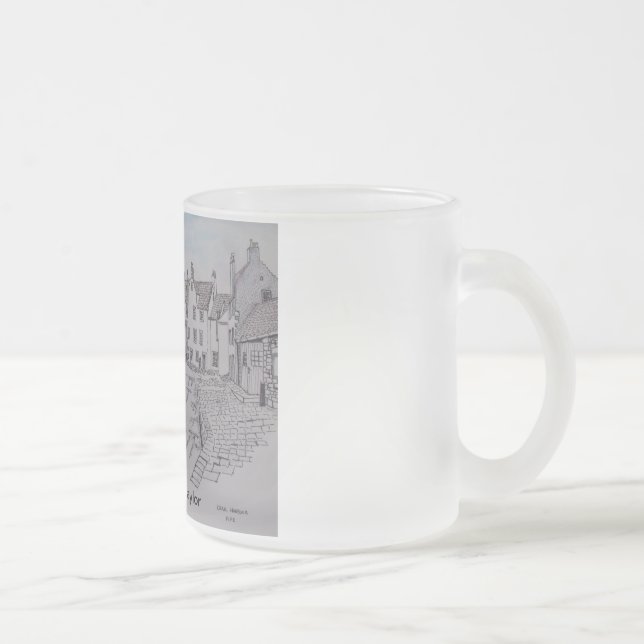 Caneca De Café Vidro Jateado Crail (Direita)