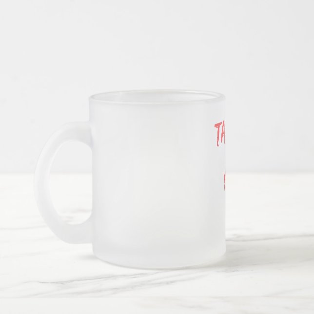 Caneca De Café Vidro Jateado Creative Design Mug (Esquerda)
