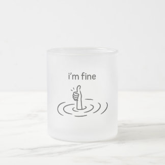 Caneca De Café Vidro Jateado Criativo, Whimsical, Minimalista