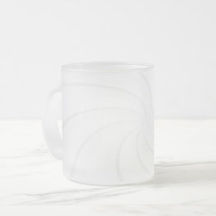 Caneca De Café Vidro Jateado Crie seu