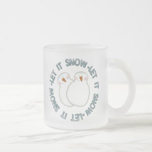 Caneca De Café Vidro Jateado Deixe-o passar Camisetas e presentes