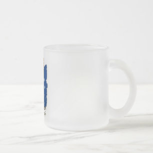 Caneca De Café Vidro Jateado Democracia. Um desafio - poster de WPA -