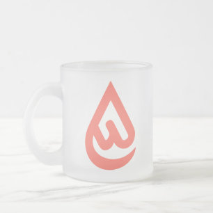 Caneca De Café Vidro Jateado Desenhos Ardhon que permitem expressar-se