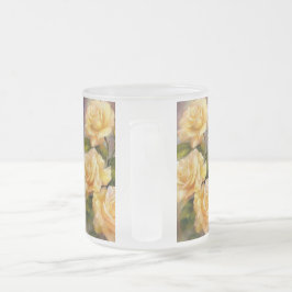 Caneca De Café Vidro Jateado Design Mug