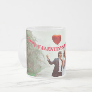 Caneca De Café Vidro Jateado dia de os namorados Mugs 2022