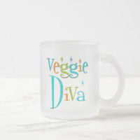 Diva retro do vegetariano