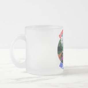 CANECA DE CAFÉ VIDRO JATEADO DONALD TRUMP LIMPAR A AMÉRICA UM SACO POR VEZ