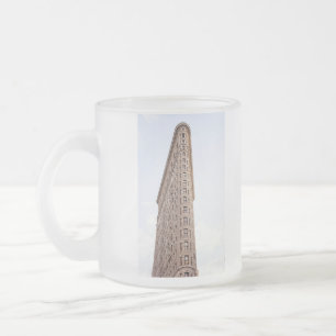 Caneca De Café Vidro Jateado Edifício Flatiron Cidade de Nova York