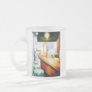 Caneca De Café Vidro Jateado Emocional para motivar, lógica para justificar