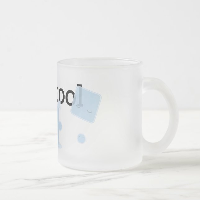 Caneca De Café Vidro Jateado 'Estada Cool (Direita)