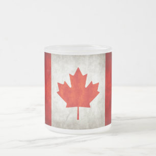 Caneca De Café Vidro Jateado Estado Mug/Canadá