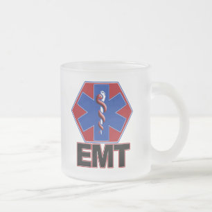 CANECA DE CAFÉ VIDRO JATEADO ESTRELA DE EMT DO SÍMBOLO DA VIDA - TECNOLOGIA
