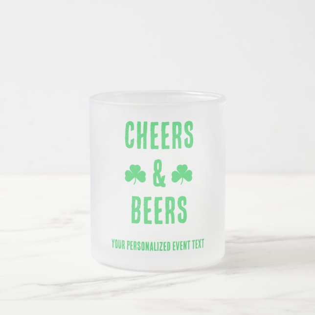 Caneca De Café Vidro Jateado Evento de Festas de Animação e Cervejas (Centro)