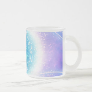 Caneca De Café Vidro Jateado Fada