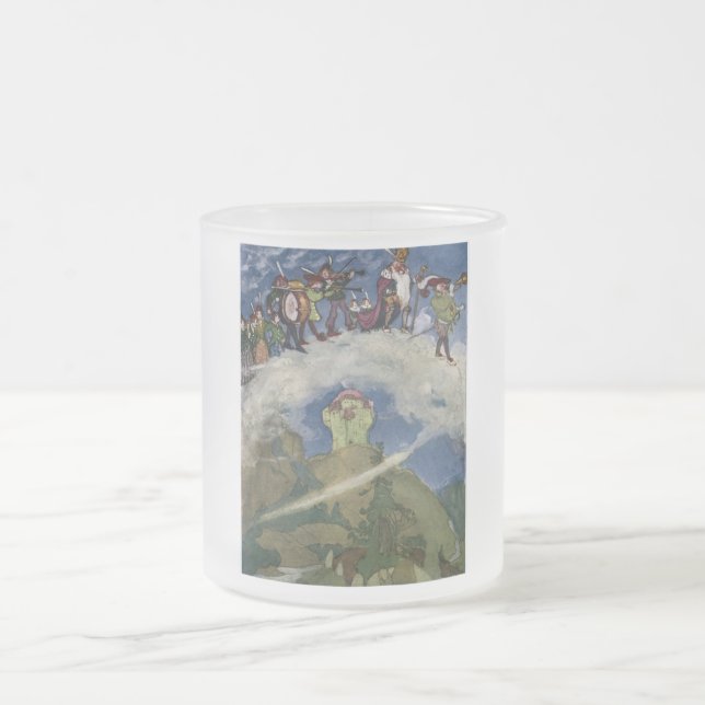 Caneca De Café Vidro Jateado Fairies Mug (Centro)
