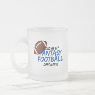 Caneca De Café Vidro Jateado Fantasy Futebol Mug