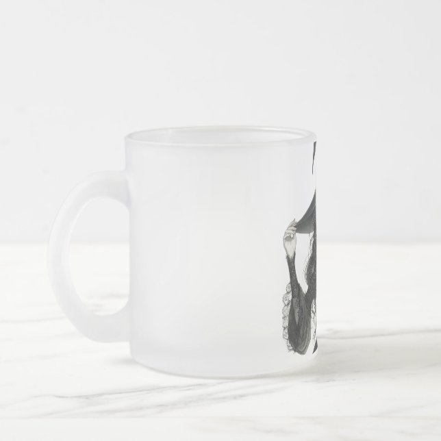 Caneca De Café Vidro Jateado Fantasy Witart Cerâmica Mug (Esquerda)