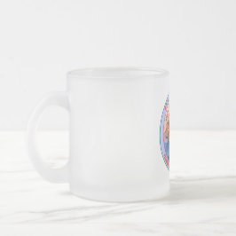Caneca De Café Vidro Jateado Filiar de Reunión de Vidro Alimentado