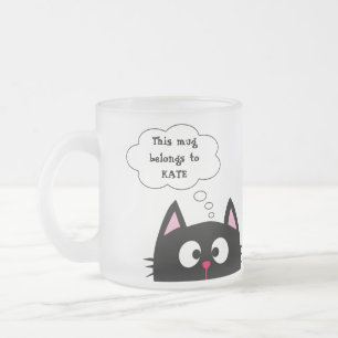 Caneca De Café Vidro Jateado Fosco 10 oz - Placa de vidro do Fosco