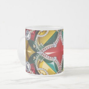 Caneca De Café Vidro Jateado Fosco de caneca de vidro pequena com a Los Angeles