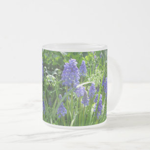 Caneca De Café Vidro Jateado Fosco de Hyacinth