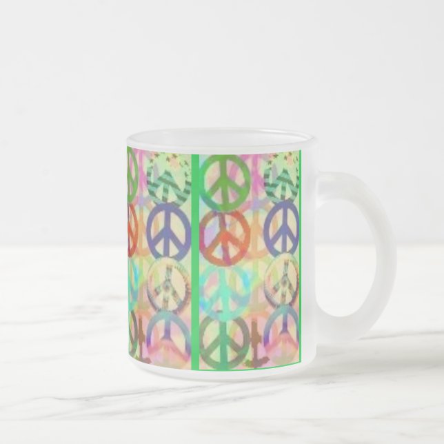 CANECA DE CAFÉ VIDRO JATEADO FOSCO MUG (Direita)