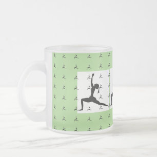 Caneca De Café Vidro Jateado Fosco Mug