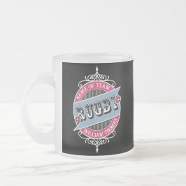 Caneca De Café Vidro Jateado Fosco personalizado
