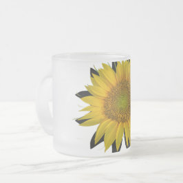Caneca De Café Vidro Jateado Frosted Glass Mug