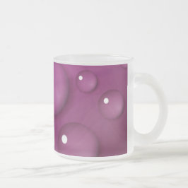 Caneca De Café Vidro Jateado Fundo de queda de água rosa