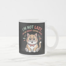 Gato em Modo de Economia de Energia