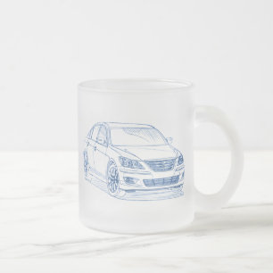 Caneca De Café Vidro Jateado Génese Sdn 2009 de Hyu+