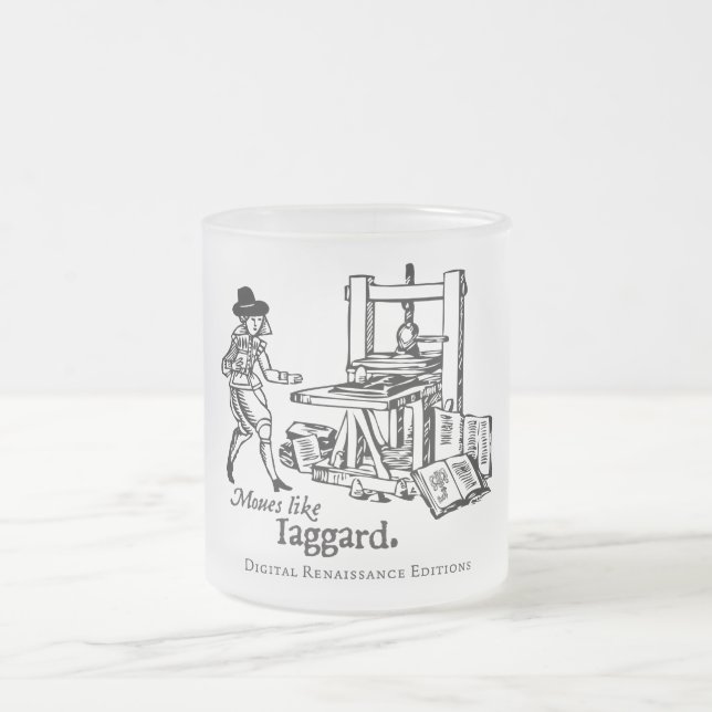 Caneca De Café Vidro Jateado Getting Frisket (caneca) (Centro)