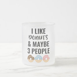 Caneca De Café Vidro Jateado Gosto De Nozes E Talvez De Três Pessoas