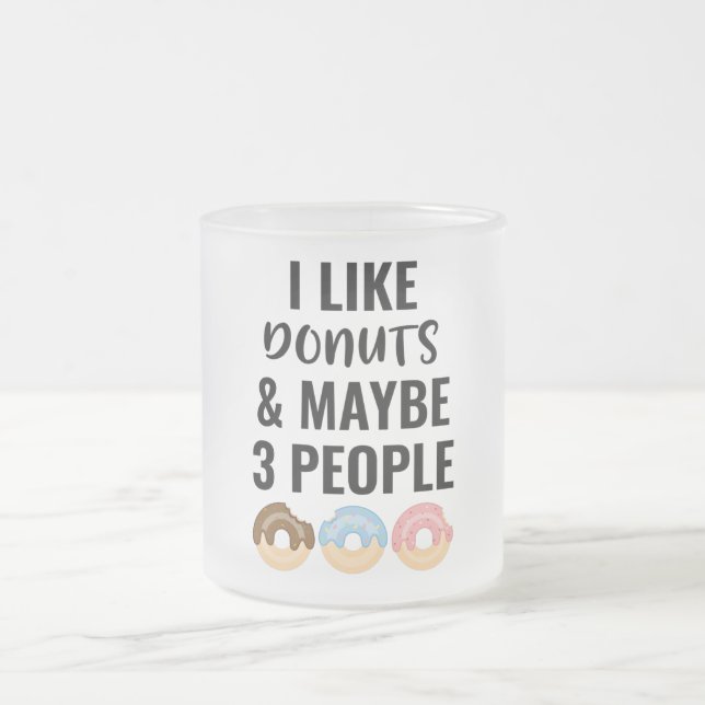 Caneca De Café Vidro Jateado Gosto De Nozes E Talvez De Três Pessoas (Centro)