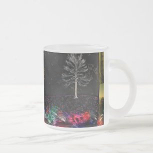 Caneca De Café Vidro Jateado Grove de Mug de Gems Vivas