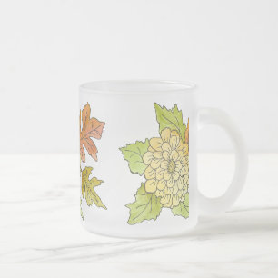 Caneca De Café Vidro Jateado Hot Cider Mug